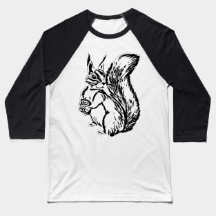 Squirrel Baseball T-Shirt